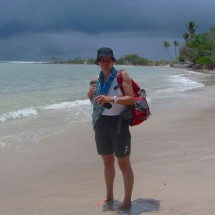 Vera on the beach